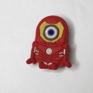 Jibbits Shoe Charm for CROCS Iron Man Minion